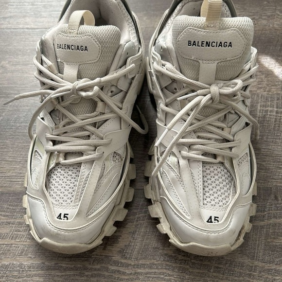 White Balenciaga track runners - Picture 3 of 7